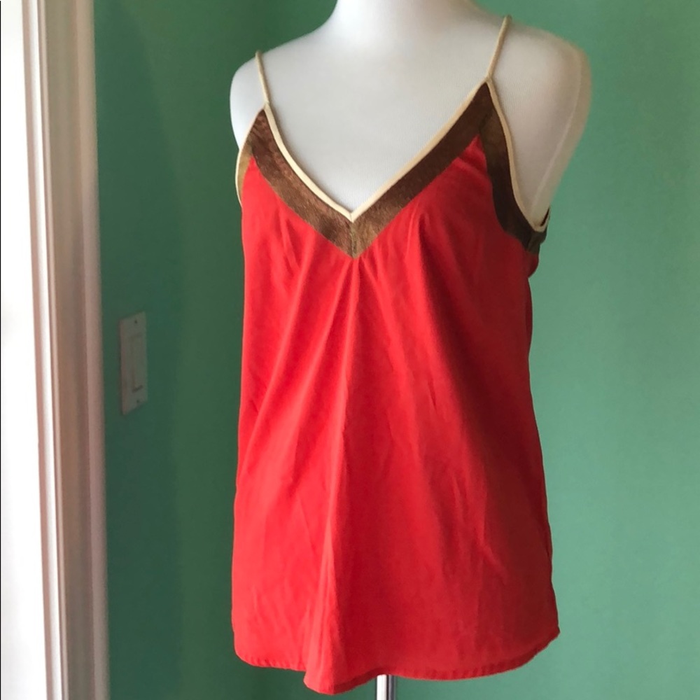 Ecote Tank with Gold Trim